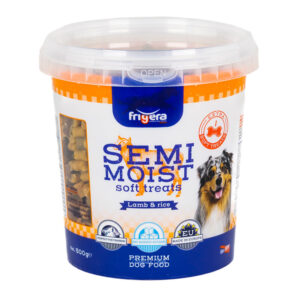 Snacks Semihúmedos de Cordero y Arroz 500 g