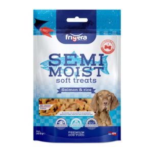 Snacks Semihúmedos de Salmón y Arroz 165 g